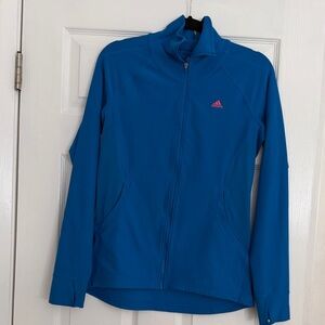 Adidas Climalite Blue Athletic Jacket